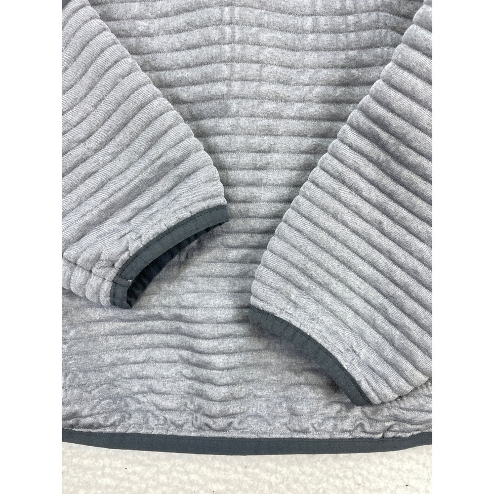 L.L.Bean Fleece Pullover Women's L Gray Hospital Logo Brigham Casual Warm - Picture 8 of 11